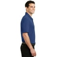 thumbnail image 3 of Port Authority K5200 Mens Silk Touch Interlock Performance Polo T-Shirt, Royal - Medium, 3 of 6
