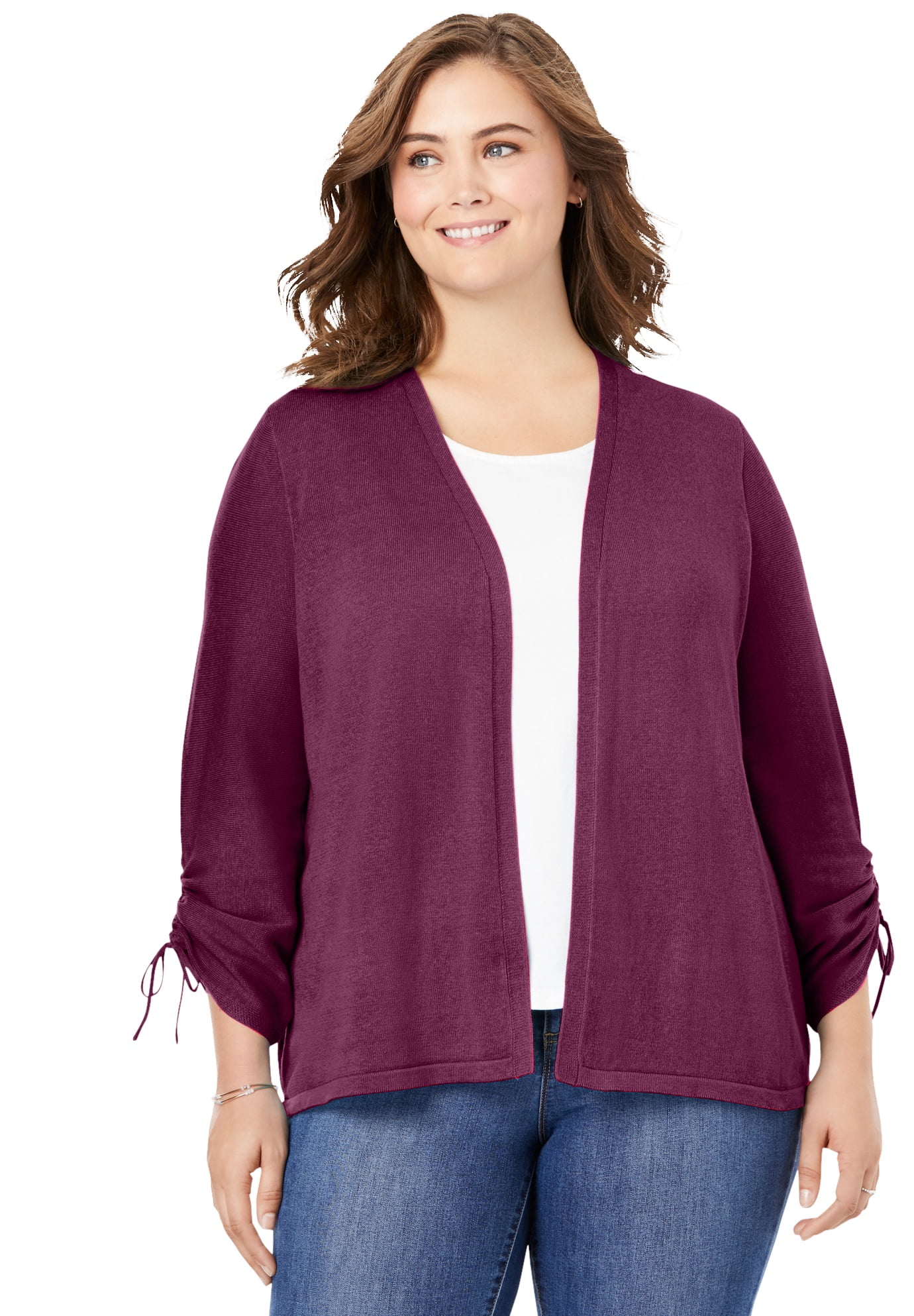 walmart plus size sweaters