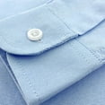 thumbnail image 4 of Teen Boys Button Down Shirts Boys Formal Shirt Blue Uniform Shirts for Boys Uniform Shirt 150 Kids Clothes, 4 of 7