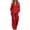Wine #14, variant on Linen Two Piece Sets for Women V Neck Zipper Matching Sets Loungewear Fall Travel Outfits Fashion 2026 ,M