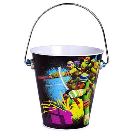 Teenage Mutant Ninja Turtles Small Metal Favor Bucket (1ct)