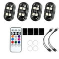 thumbnail image 2 of Luces nocturnas LED con control remoto, luz nocturna para autos y motocicletas., 2 of 9