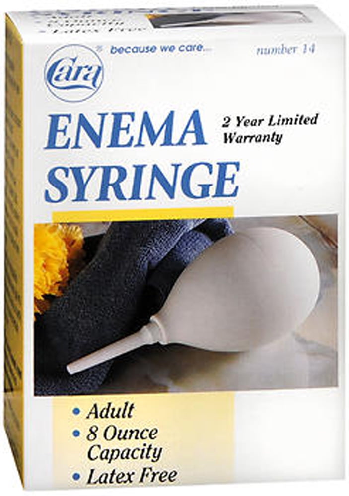 Cara Enema Syringe Adult 8-Ounce No. 14 1 Each