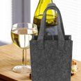 thumbnail image 4 of unbranded Bolsa Portátil De Vino En Fieltro Para Con, 4 of 6