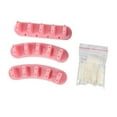 thumbnail image 5 of Bothyi 4x3Pcs Fingernail Tip Display Holder Nail Art Supplies for Salon Home Beginner Pink, 5 of 8