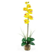 Nearly Natural Liquid Illusion Single Phalaenopsis Silk Flower