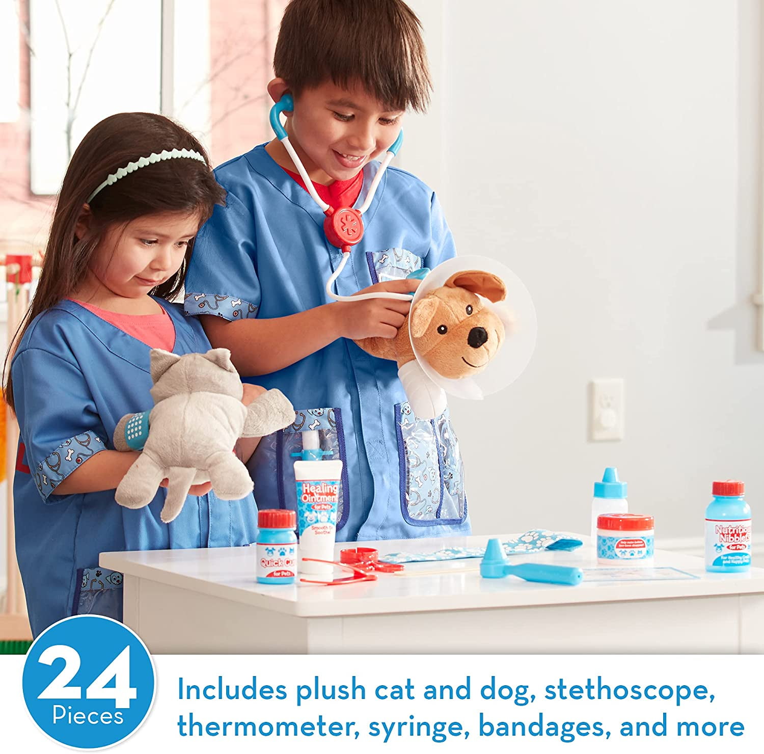Examine and treat on sale pet vet playset