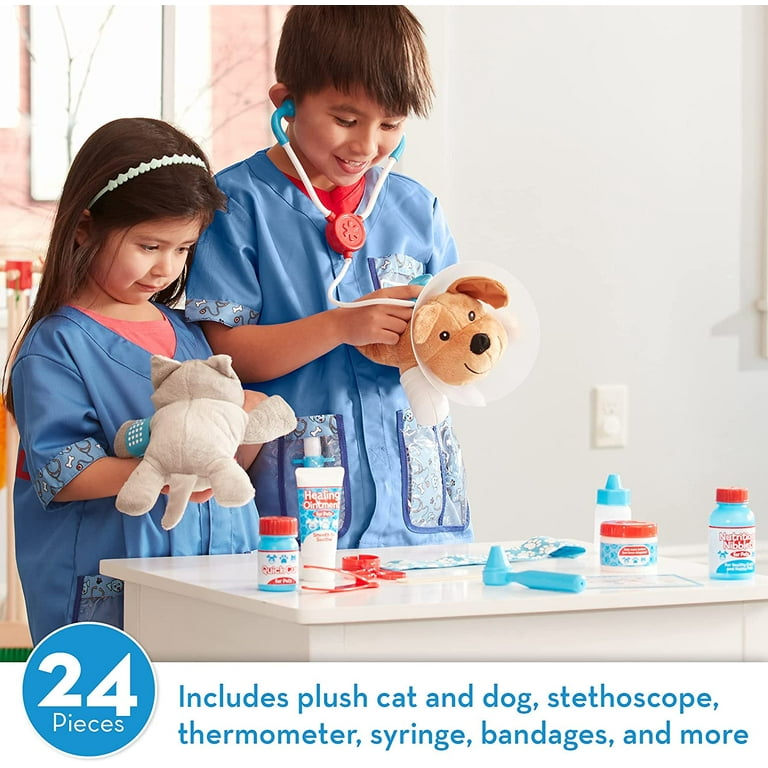 Melissa & doug examine and treat vet set sales