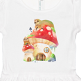 thumbnail image 4 of Inktastic Mushroom Cottage Girls Toddler Dress, 4 of 5