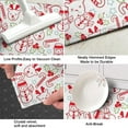 thumbnail image 3 of Multicolor Christmas Pattern Kitchen Rug Mat,Kitchen Runner Rugs Non Skid Washable,Decorative Kitchen Floor Mats for Kitchen,Sink,Laundry,17"X47", 3 of 5