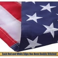 US American Flag 3x5 Luxury Embroidered, 210D Nylon, Brass Grommets