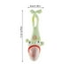 thumbnail image 4 of Cuchara Cucharas de Cerámica Cucharas de Porcelana con Cuerpo Verde Ojos Anchos y Boca Abierta, 4 of 4