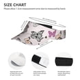 thumbnail image 2 of Vsdgher Beautiful Butterfly Print Adult Sunscreen Visor Cap,1 Piece of Sport Sun Visor Hats Adjustable Sun Hat for Outdoor Activities Fits for Women and Men (One Size), 2 of 5