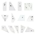 thumbnail image 5 of 3/4/5Pcs Acrylics Quilting Rulers for Accurate Measurements Clear Quilting Patchwork Ruler for Fabric Cutting Measuring, 5 of 9