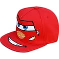 thumbnail image 1 of Gorra de Béisbol para Niños Concepto Uno Rayo McQueen Algodón Rojo, 1 of 6
