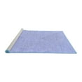 thumbnail image 2 of Ahgly Company Machine Washable Indoor Rectangle Oriental Blue Industrial Area Rugs, 5' x 7', 2 of 4