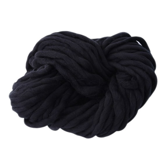 DIY Super Big Soft Chunky Wool Yarn Bulky Arm Knitting Wool Roving Crocheting Yarn Needle Crocheting Crafts