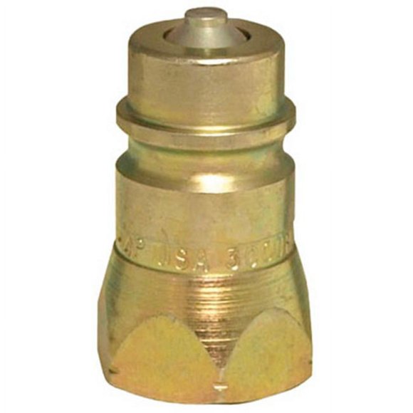 Apache 39041060 .50 in. ISO Male Poppet Tip, Hydraulic Adapter