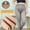Grey, variant on Dyfzdhu Women Translucent Tights Lined Thickened Stirrup Leggings Plus Size Pantyhose 320G