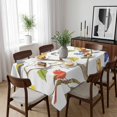 thumbnail image 6 of Watercolor Bird Table Cloth Waterproof Tablecloths, Modern Spring Branch Colorful Leaf Tablecloth Dining Table Cover for Kitchen Party Tabletop Outdoor, Rectangle Tablecloth 60x84 Inch, 6 of 9