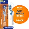 thumbnail image 2 of shiyou-Smart Clean Replacement Heads, Battery Powered Electric Toothbrush Refills for Adults, Soft Bristles, 2 Count, NEW, 2 of 4