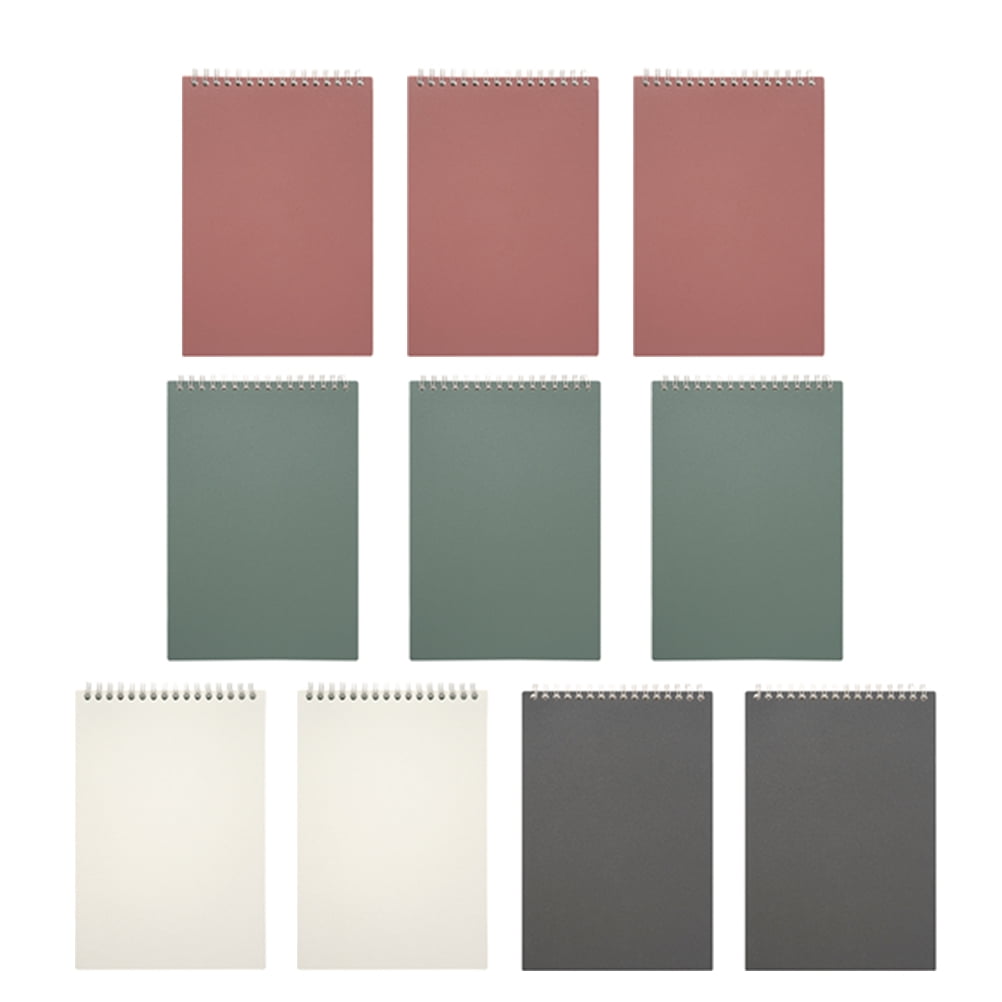 FOMIYES Assorted Color Professional Notebooks Fliptop Lined Pages Portable for Office Use