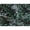 thumbnail image 3 of Ambesonne Forest Vibes Quilted Bedspread Set 3 Pcs, Night Woodland Leaves, Twin, Jade Green and Charcoal Grey, 3 of 4