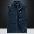 thumbnail image 4 of Vest Men's Spring Fleece Sleeveless Fleece Vest Outdoor Fleece Vest, 4 of 5