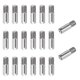 thumbnail image 1 of Uxcell 20-Pack M3 x 10mm Pasador Cilíndrico Ranurado Dowel, Acero Inoxidable 304 para Dispositivos Metálicos [Tono Plateado], 1 of 1
