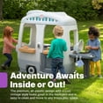 thumbnail image 4 of Step2 Adventure Camper Kids Outdoor Playhouse with Accessories for Toddlers Ages 2 Years and Older, 4 of 19