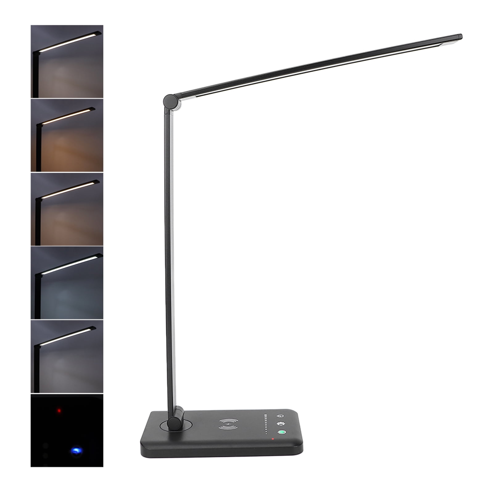ESTINK Multifunctional LED Desk Lamp 5 Gears Adjustable Table Light For Bedroom Office Reading