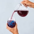 thumbnail image 2 of Artisanal Marine Animal Glassware, 2D Ocean Stemless Wine Glass, for Fresher Sips, Novelty Ocean Drinking Glass for Cocktails, Gift for Ocean Lovers, 2 of 6