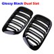 thumbnail image 1 of Rhyming Front Kidney Grill Racing Grille Glossy Black Matte Black Car Accessories Fit For Bmw 3 Series E46 Coupe 3door 1998-2003, 1 of 1