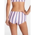 thumbnail image 3 of No Boundaries Striped Swim Bikini Bottoms, Women's XXS-XXL, 3 of 5