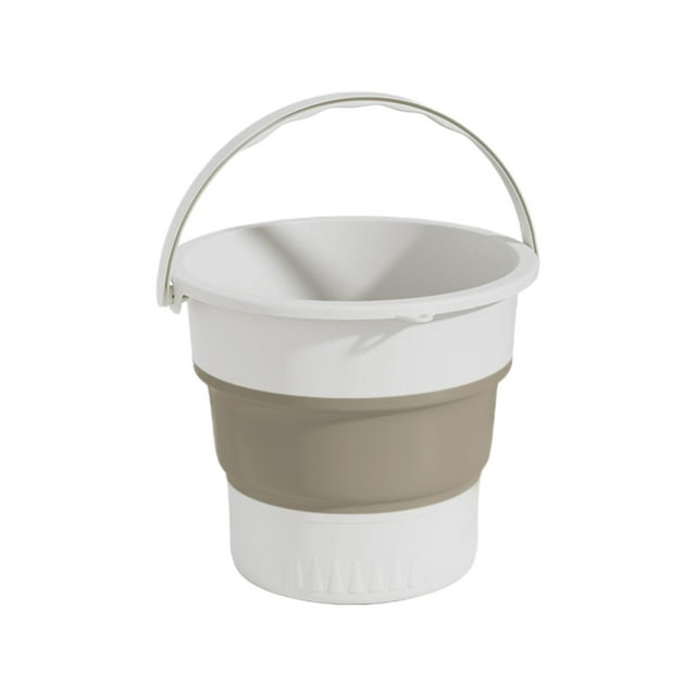 EGNMCR Bucket Household Bathroom Large-capacity Thickened Wastebasket Transparent Trash