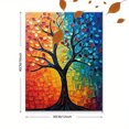 thumbnail image 3 of Colorful Tree Decor Painting/Canvas Art，Suitable for Living Room， Bedroom， Office， Study Room， Dining Room， Hallway， Hotel， Bar， Kitchen， or Gallery Decoration., 3 of 8