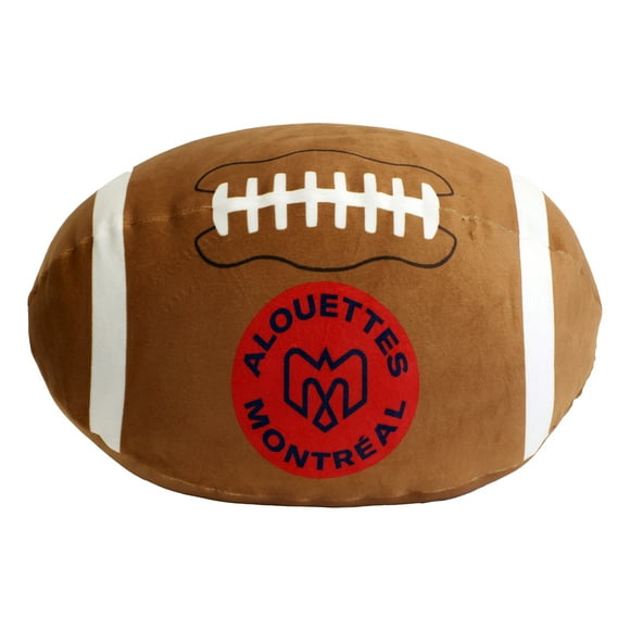 CFL Montreal Alouettes Football Shaped Cushion
