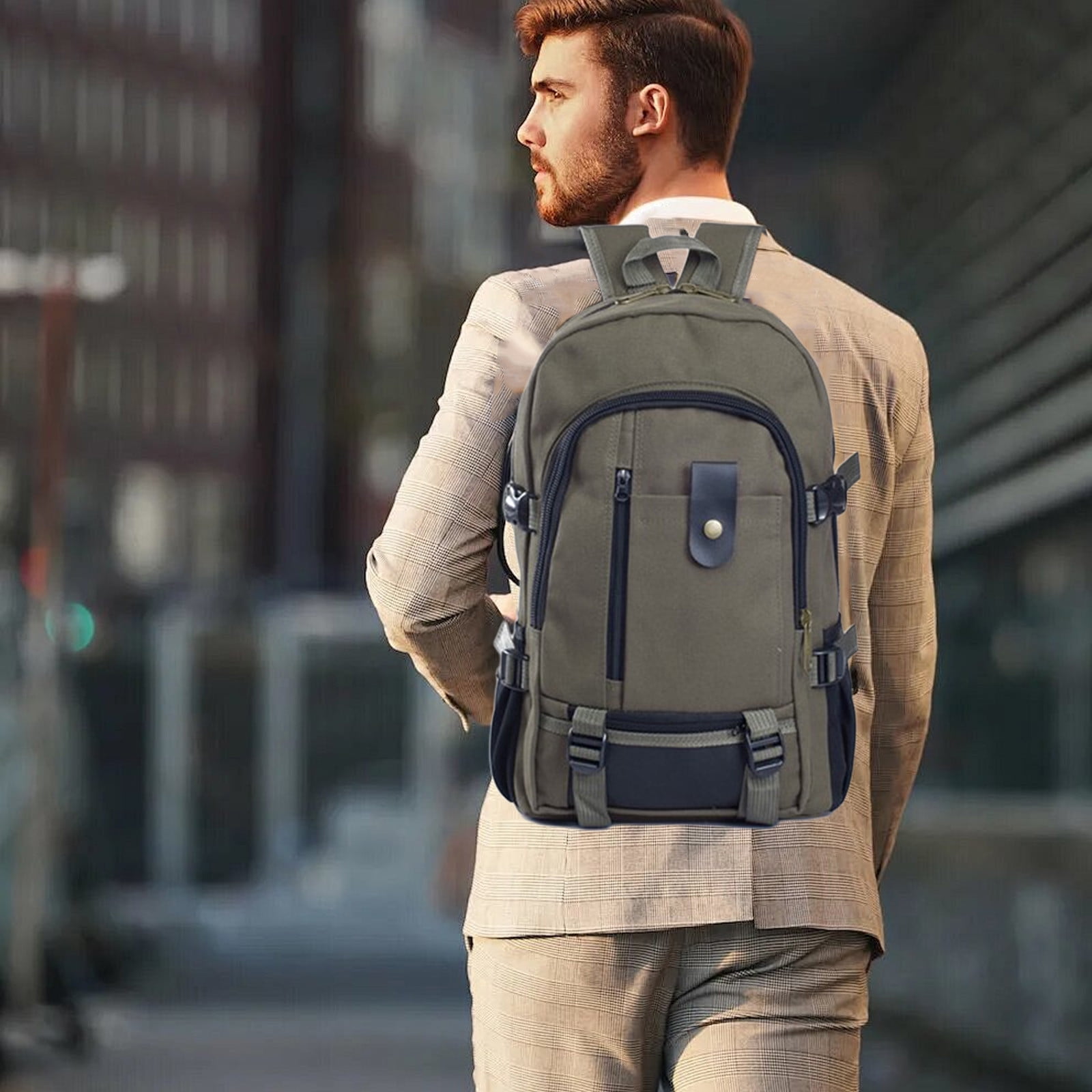 Nkmbld Backpack Sac à Dos Grande Capacité pour Femmes Résistant à