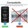 thumbnail image 4 of iPhone 12 Pro Max Screen Protector (6.7"), amFilm Tempered Glass Heavy Duty Film for Apple iPhone 12 Pro Max (2020), 4 of 7
