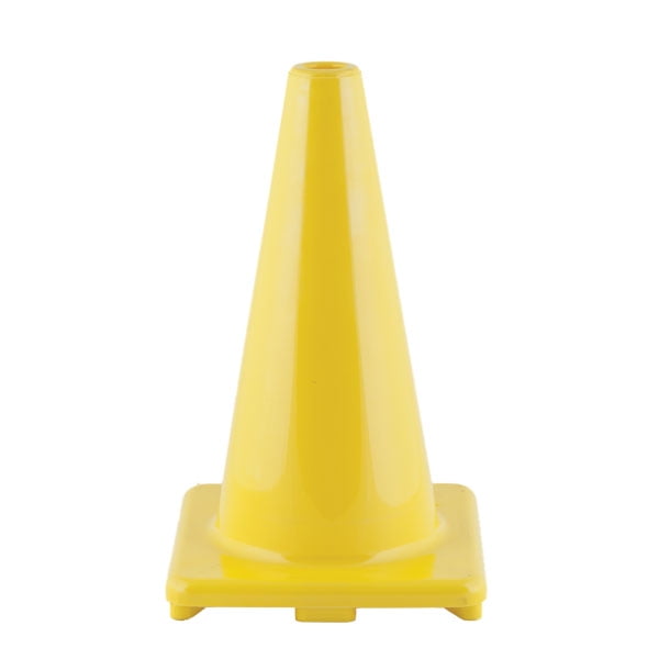 Champion Sports High Visibility Flexible Vinyl Cones Single and Assorted Cone Sets in Multiple Heights and Colors 