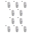 thumbnail image 2 of Bewildely Embalaje de regalo Satén DIY Cinta artificial Favor Bag Wrap Scrapbook Crafting Ribbon 6mm Blanco 6 mm 10piezas Bewildely CBP210572, 2 of 6