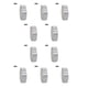 thumbnail image 3 of Ounissouiy Embalaje de regalo Satén DIY Cinta artificial Favor Bag Wrap Scrapbook Crafting Ribbon 6mm Blanco 6 mm 10piezas Ounissouiy CBP210572, 3 of 6