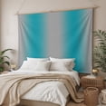 thumbnail image 3 of Turquoise Ombre Tapestry for Bedroom Wall Hanging Tapestry, Grey Modern Art Farmhouse Ceiling Backdrop Tapestries Poster Blanket Wall Decor for Teens Room Living Room Dorm 51" x 59", 3 of 8