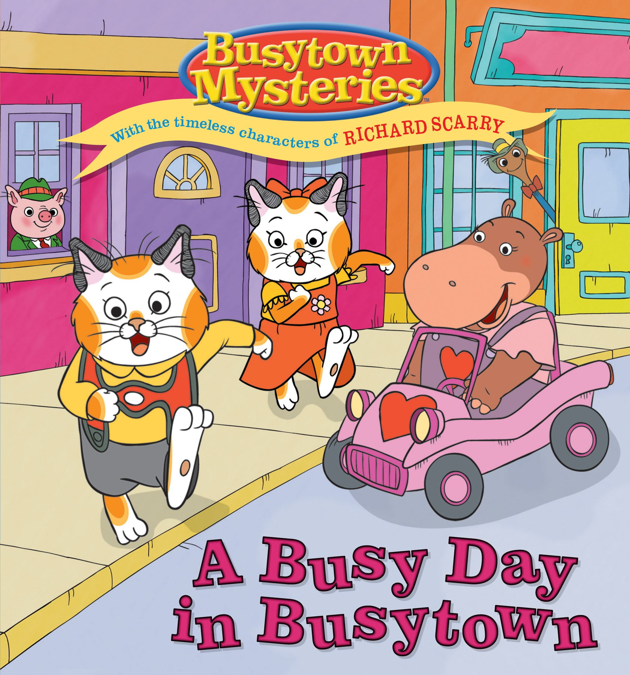 Busytown Mysteries (Board Books) A Busy Day in Busytown (Board book