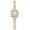 Gold, variant on 2025 Hot Selling Square Quartz Watch Women's Jewelry Versatile Watch