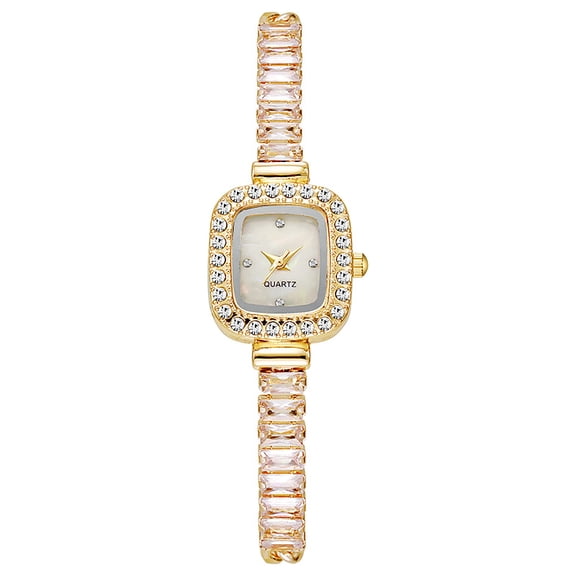 2025 Hot Selling Square Quartz Watch Women's Jewelry Versatile Watch