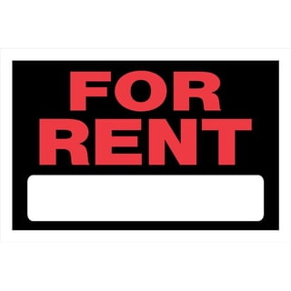 For Rent Signs