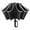 Black, variant on QIUXUJ- 38cm Inverted Reverse Folding Windproof Umbrella, Inside-Out Hook Handle Rain Umbrella, Wind Resistant Waterproof Outdoor Travel Car Accessory for Daily Commute & Outdoor Activity (Beige)