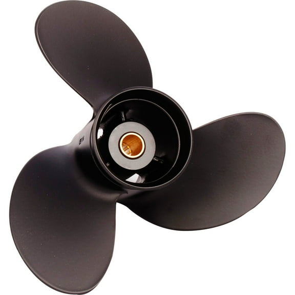 Solas 5011-085-07 Amita 3 Aluminum 3-Blade Boat Propeller, Right Hand, 8.5 In. Diameter x 7 In. Pitch x 12-Spline