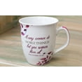 thumbnail image 2 of Elanze Designs Proverbs 31 Woman Pink White Leaves 16 Ounce Ceramic Stoneware Coffee Mugs Set of 4, 2 of 3